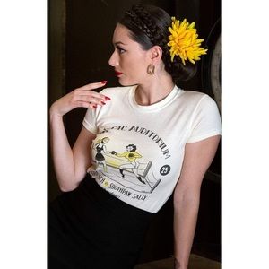 Liberty Vintage Boxing Dames T-Shirt - NWT